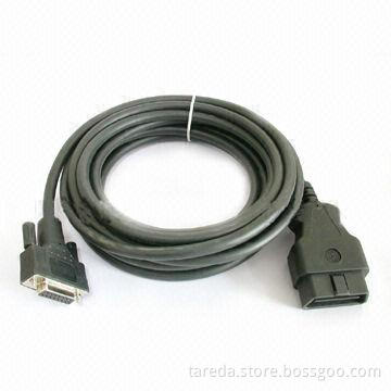 OBD2 Cable, Used for Car Testing, Customized Drawings are Accepted